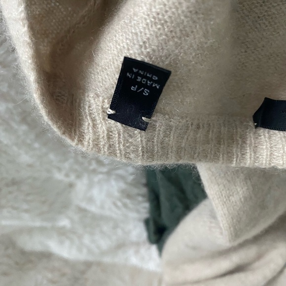 ATM  Anthony Thomas Melillo Cream colour Cashmere sweater - Picture 4 of 10